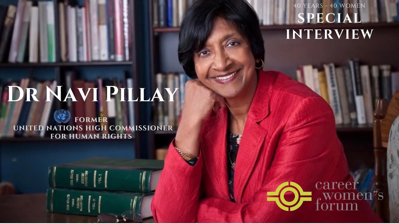 ⭐️ SPECIAL INTERVIEW : Dr Navi Pillay Former UN High Commissioner for Human Rights 40 years 40 women