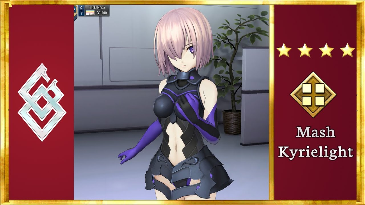[FGO Arcade] Mashu Kyrielight My Room + Gameplay (Engsub)