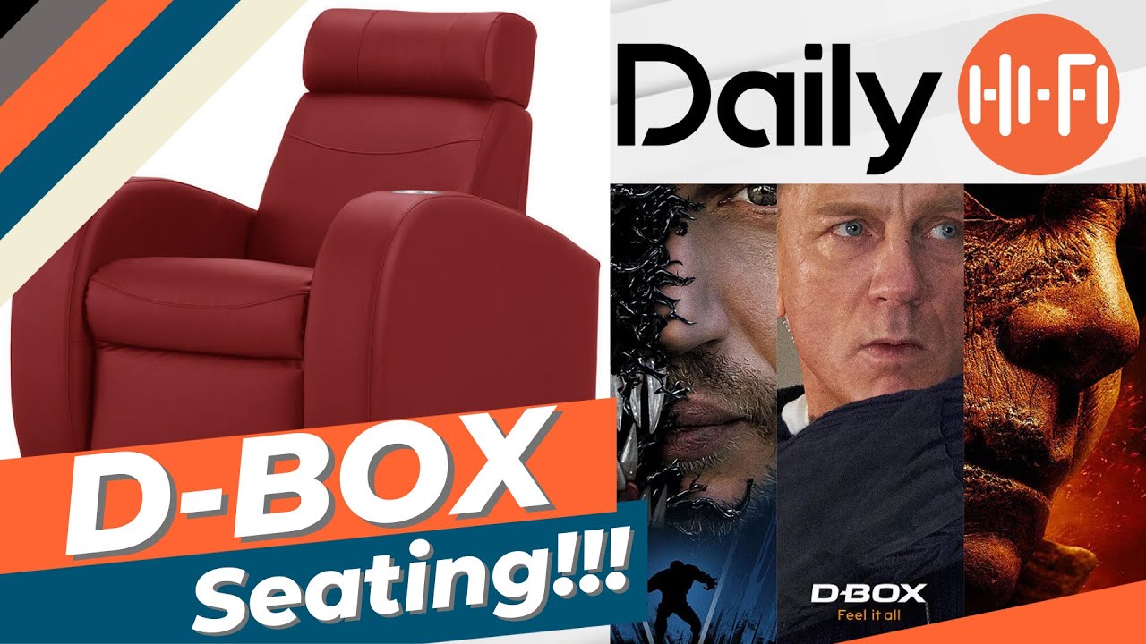 D-BOX Haptic Seating For Your Home Theater!