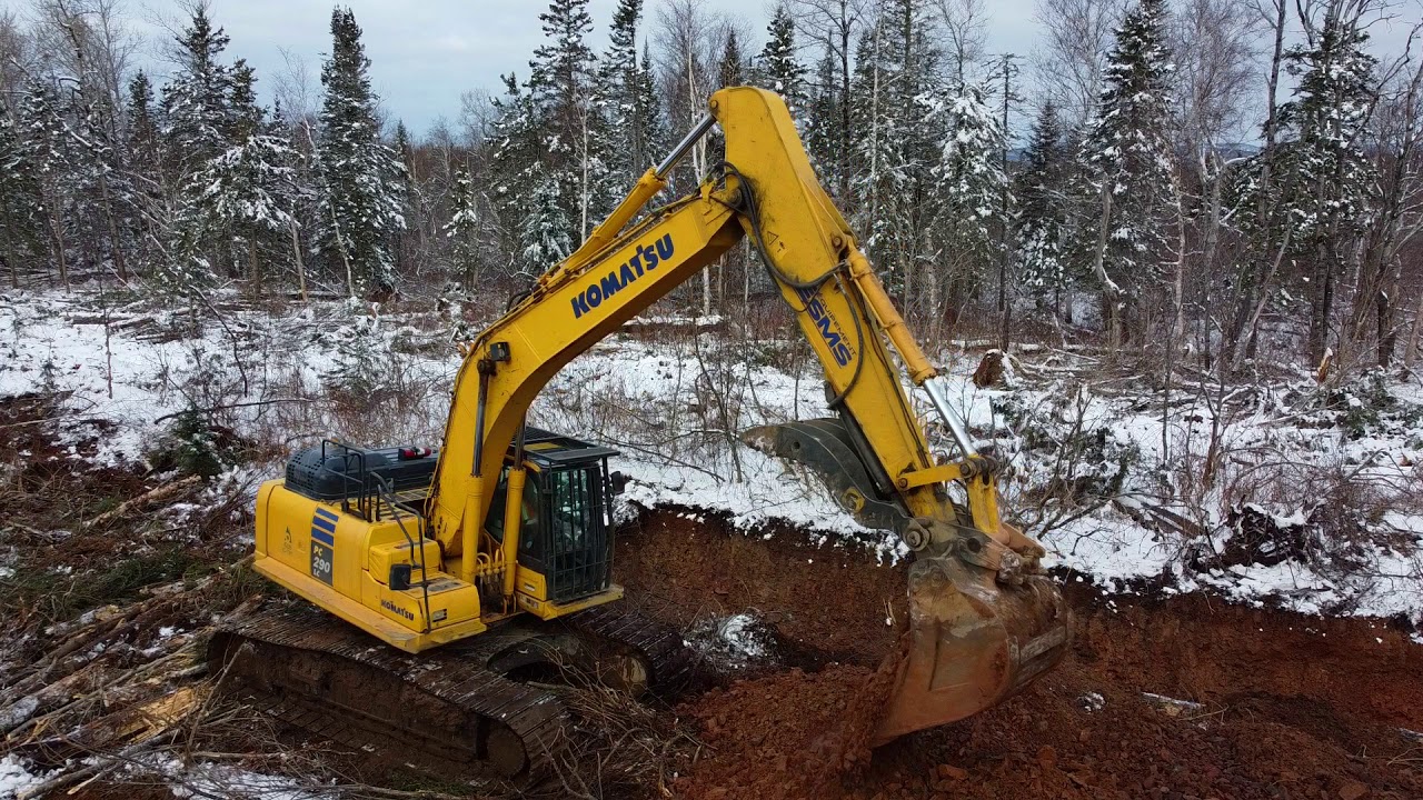 Voirie forestière en Gaspésie 2020
