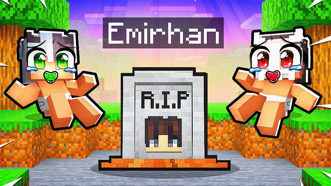 Ölürsem Arkadaşlarım Bebeğe Dönüşme Filmi! 👶 | Minecraft