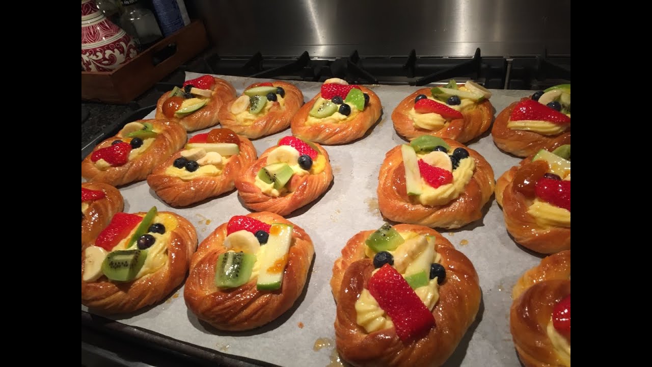 Hoe wordt een Deense Krakeling (Danish Kringle) gemaakt.