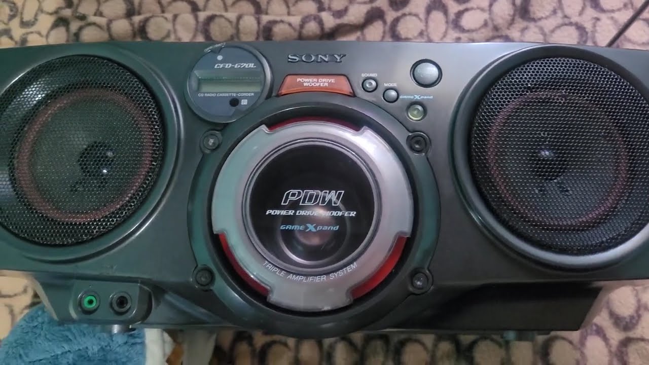 SONY BOMBOX CFD-G70L