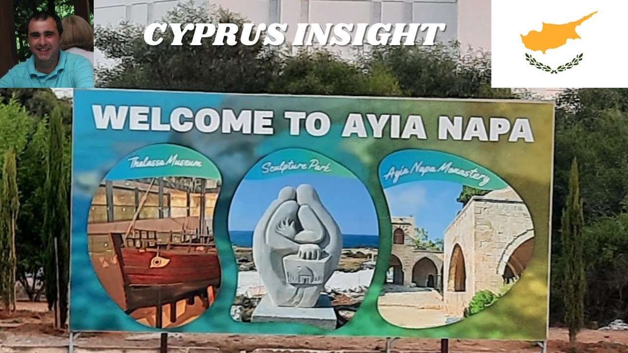 Ayia Napa Cyprus,  Drive Through Tour, for Steven's 60th.