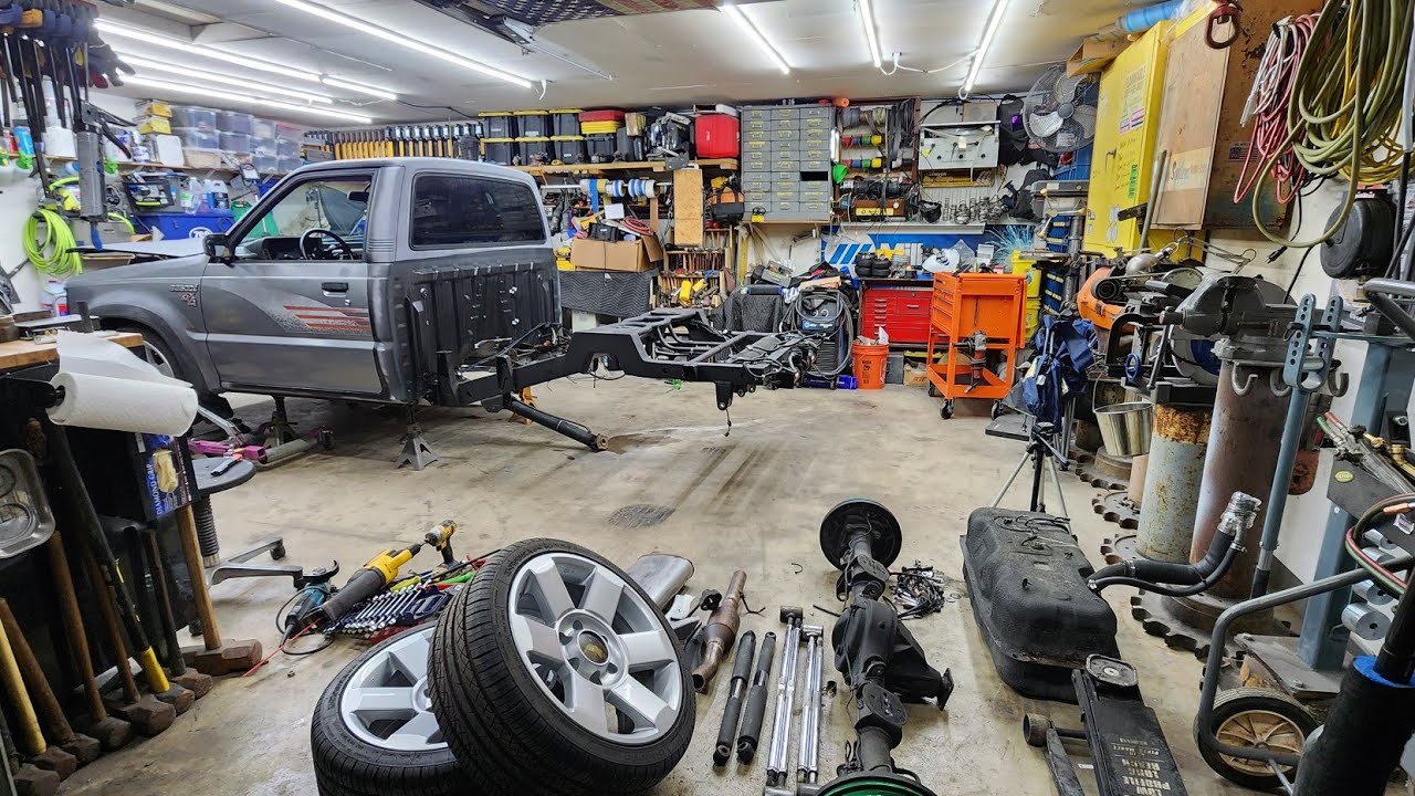 Сборка мини-грузовика в мешках, часть 4