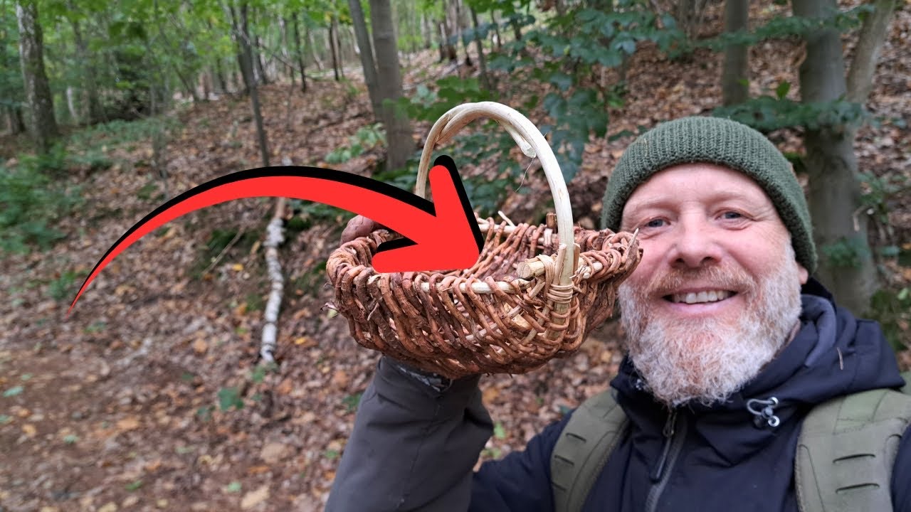 Dein Waldkorb: Einfache Anleitung zum Flechten mit Naturmaterialien #bushcraft #korb #survival
