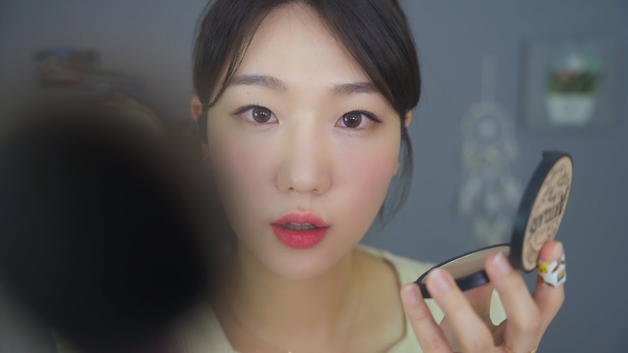 [ASMR] 친구야 화사한 봄맞이 소개팅 메이크업 해줄게 🌸 | 말 많은 상황극 ASMR