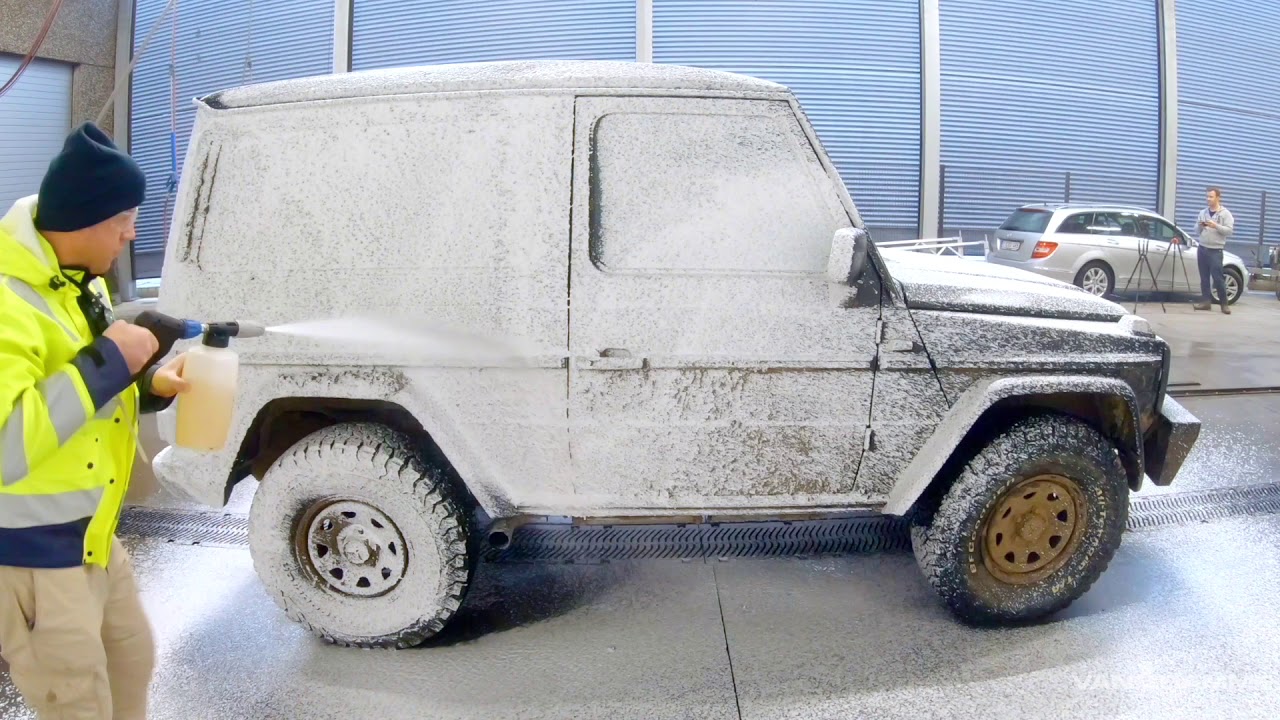 Hurricane  Chassis cleaner - Mercedes G klasse professional cleaning