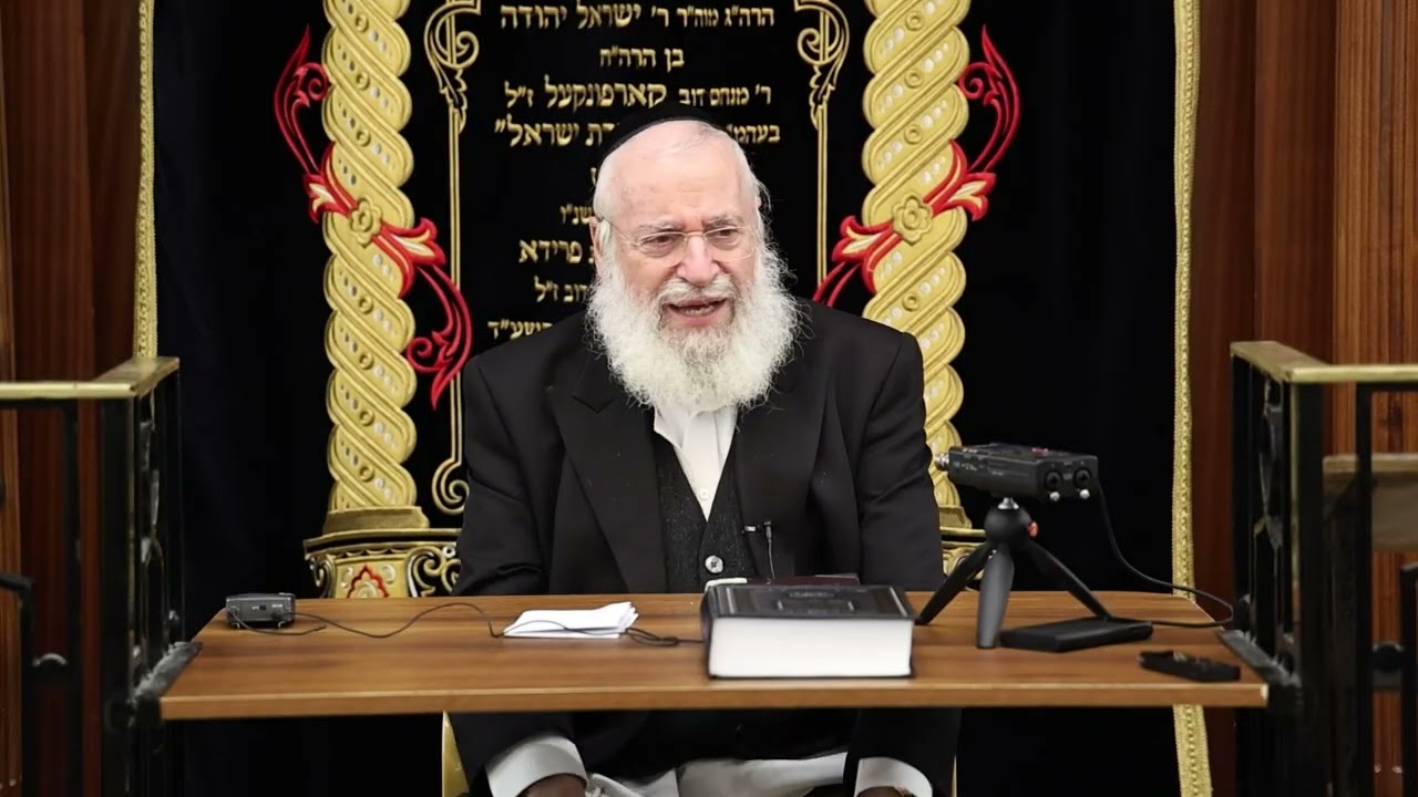Thoughts on Parshas Bo | By Rav Asher Weiss Shlit