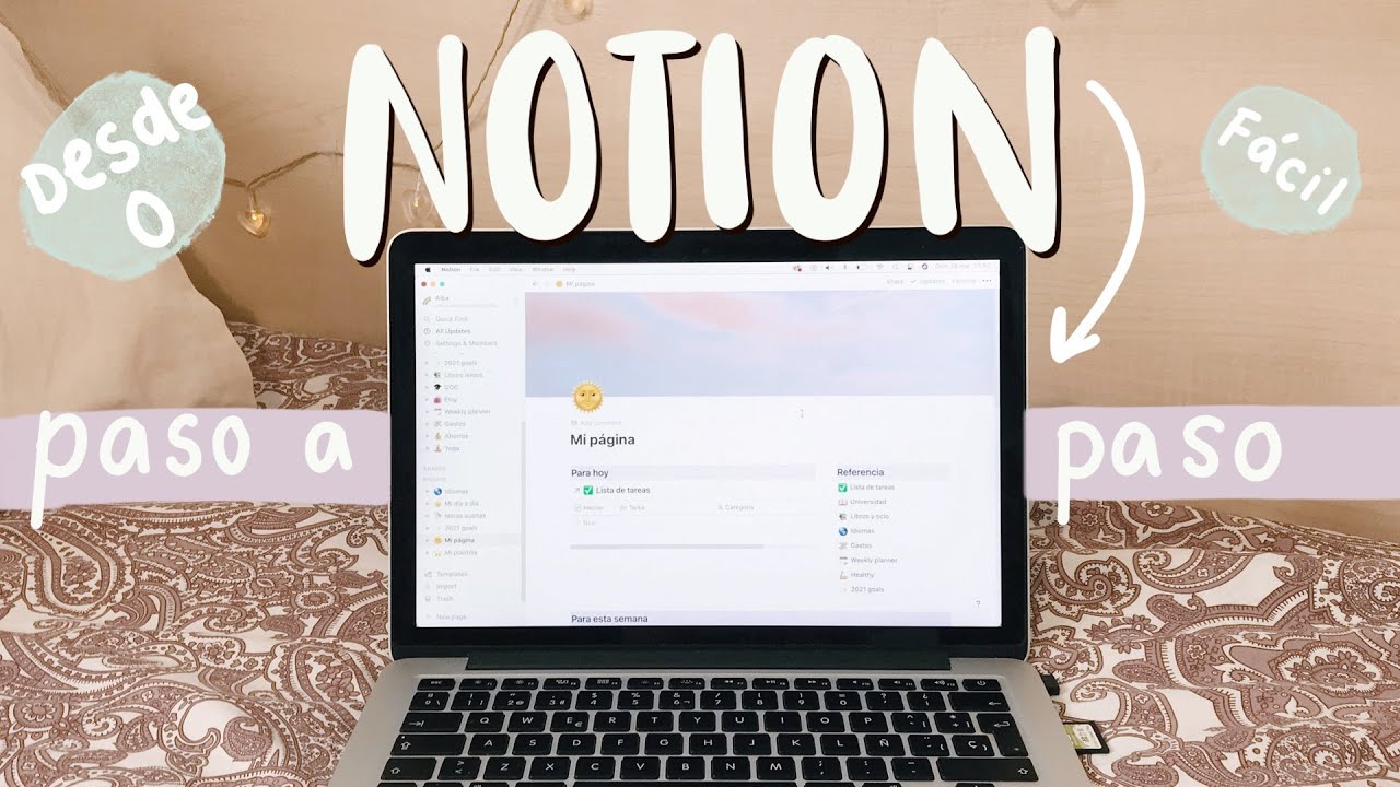 Cómo usar NOTION desde 0 paso a paso y cómo crear una lista de tareas