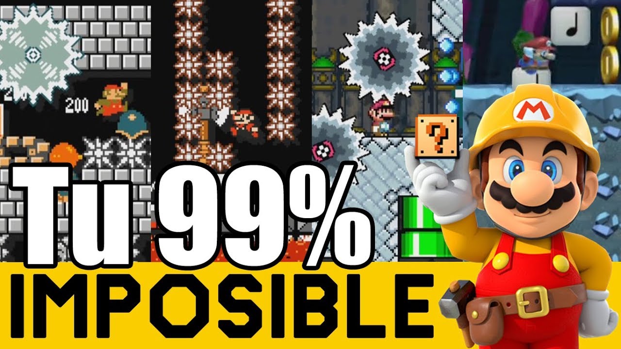 IMPRESIONANTE Y ÉPICO !!! - 99% IMPOSIBLES de Suscriptores #28 | Super Mario Maker - ZetaSSJ