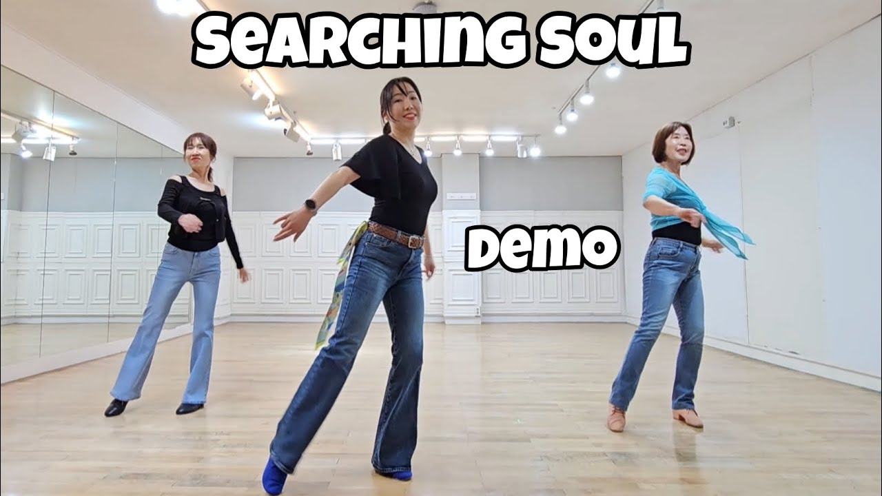 Searching Soul - Line Dance (Demo) | High Improver Waltz | Niels Poulsen