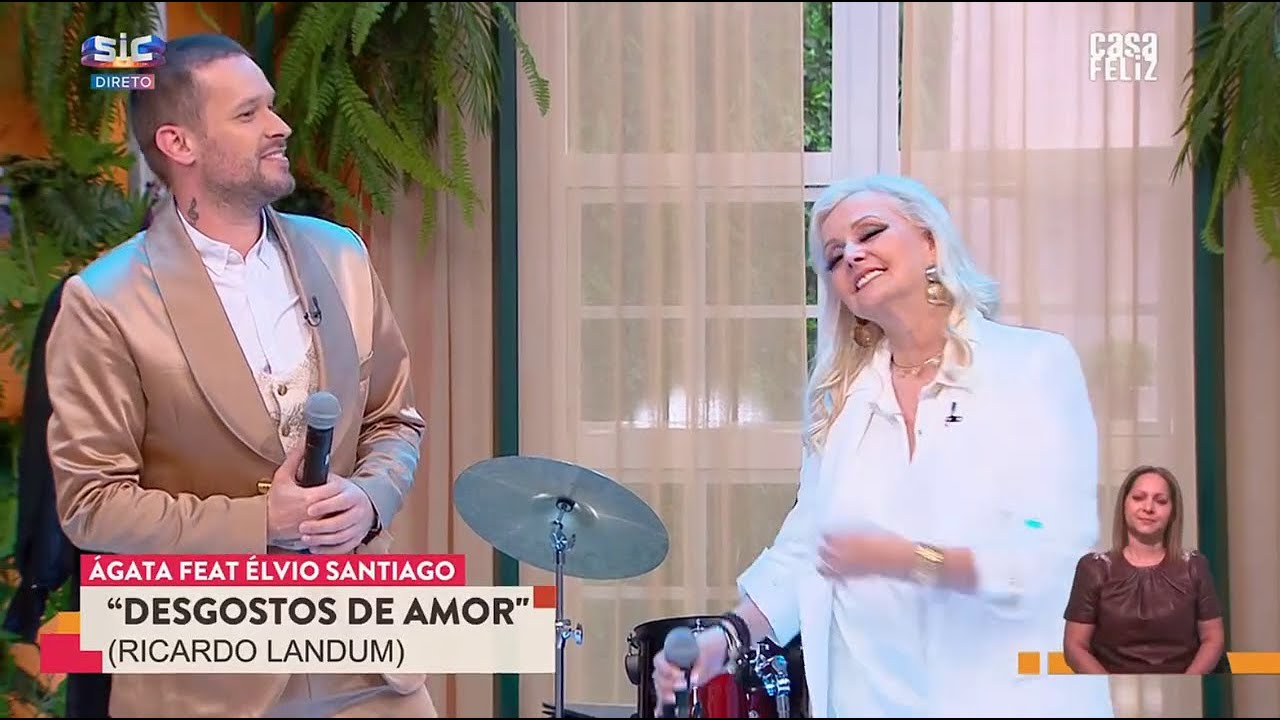 &Aacute;gata feat &Eacute;lvio Santiago - Desgostos de Amor
