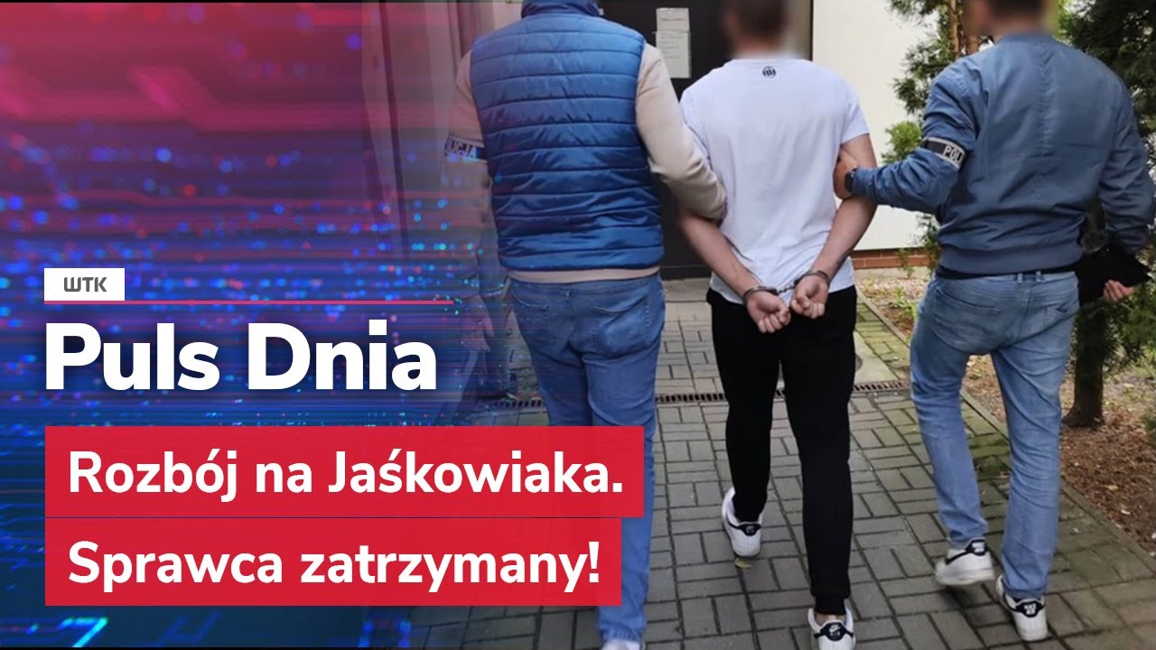 Rozb&oacute;j na Jaśkowiaka. Sprawca zatrzymany!