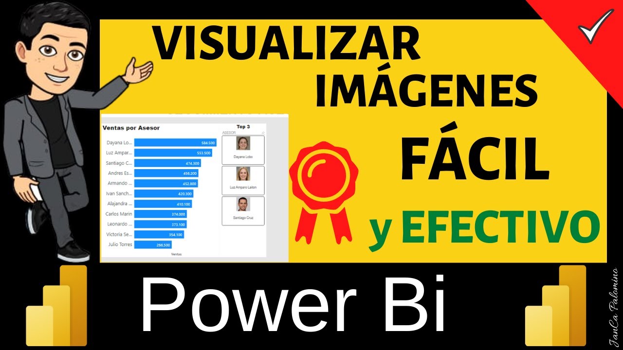 Power Bi Cap 84 🔴 VISUALIZAR IMÁGENES en Power BI con URLs