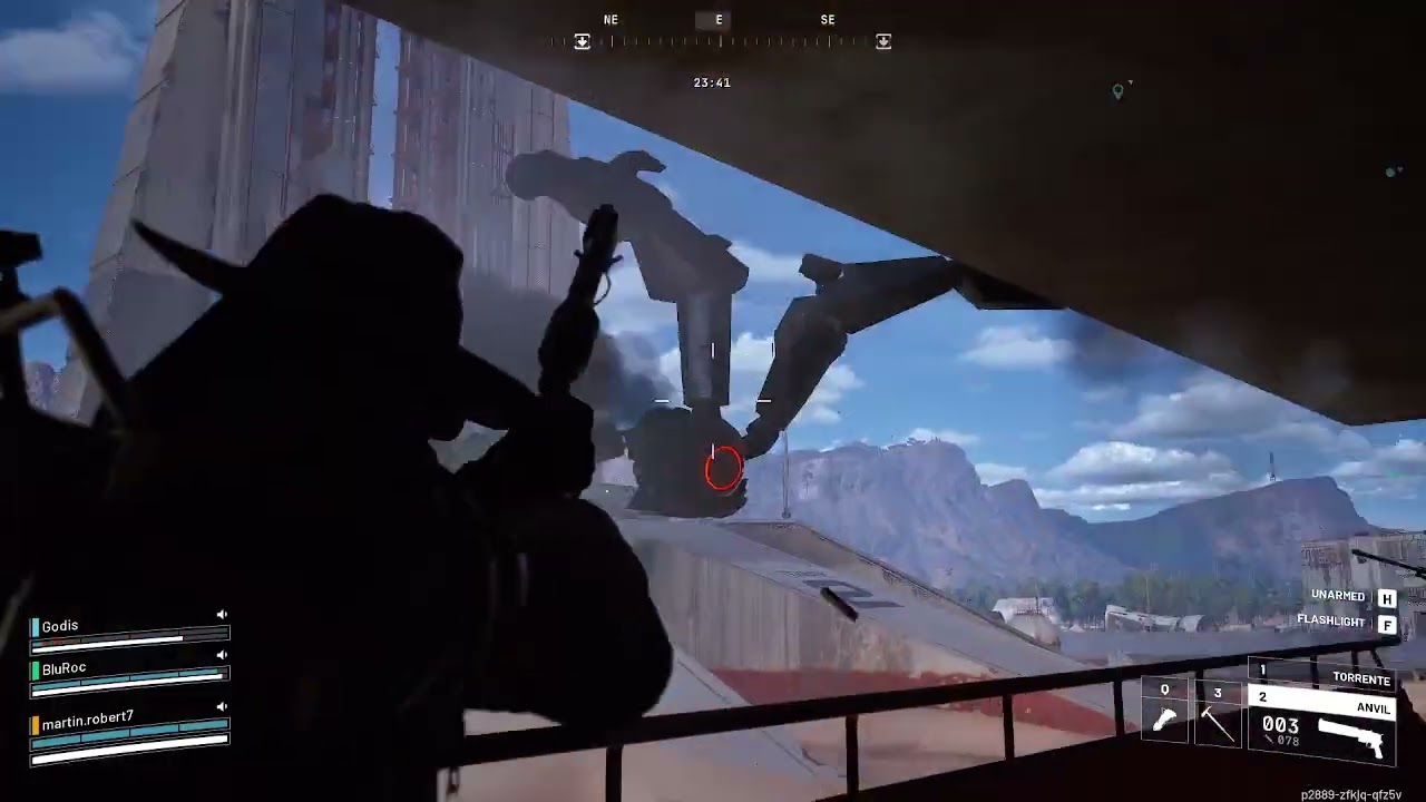 Arc Raiders уничтожают прыгуна. Присоединяйтесь к команде.