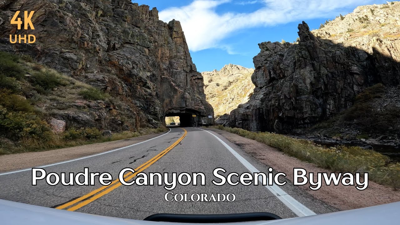 Poudre Canyon Scenic Highway 14 - Colorado in October
