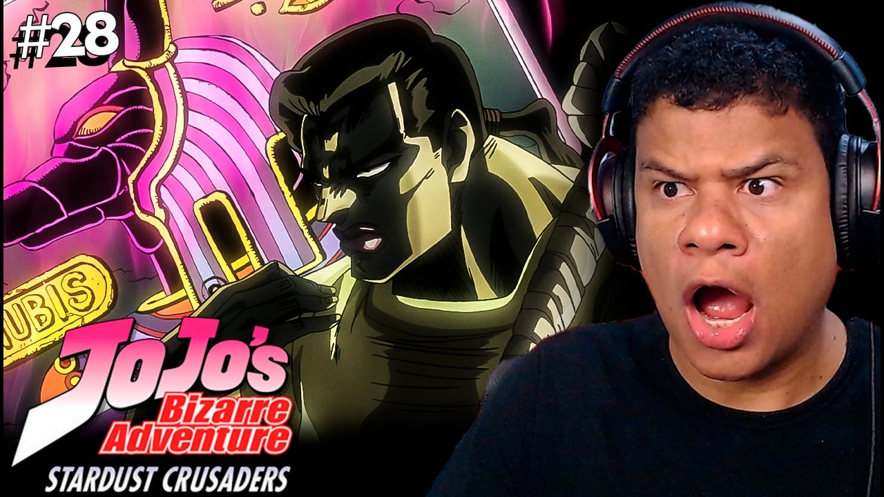 JOJO'S BIZARRE ADVENTURE 3X28 REACT!!