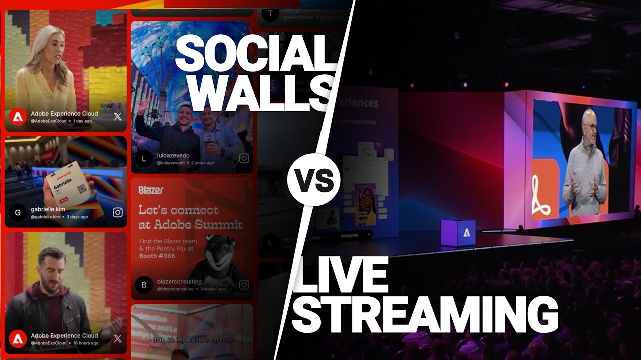Social Wall vs. Live Streaming: Which Boosts Audience Engagement More?