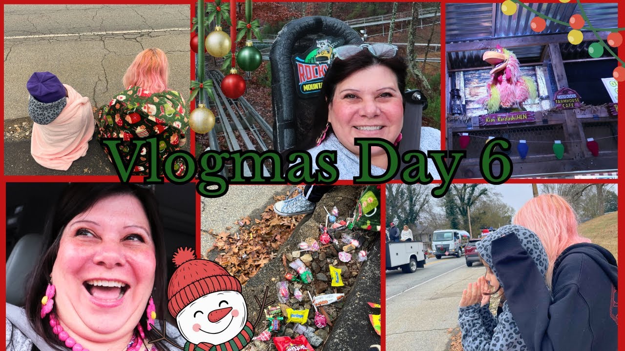 7 декабря: Vlogmas: рождественский парад, горные горки и многое другое!