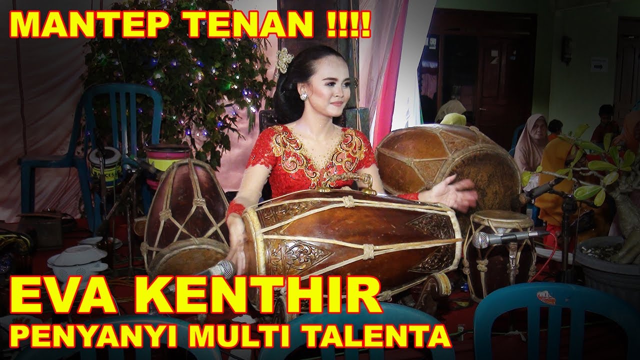 AKSI HEBAT PENGENDANG CANTIK EVA KENTIR