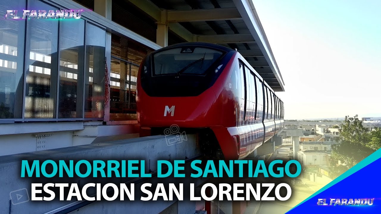 VISTA EN DRONE MONORRIEL DE SANTIAGO ESTACION SAN LORENZO CIENFUEGOS