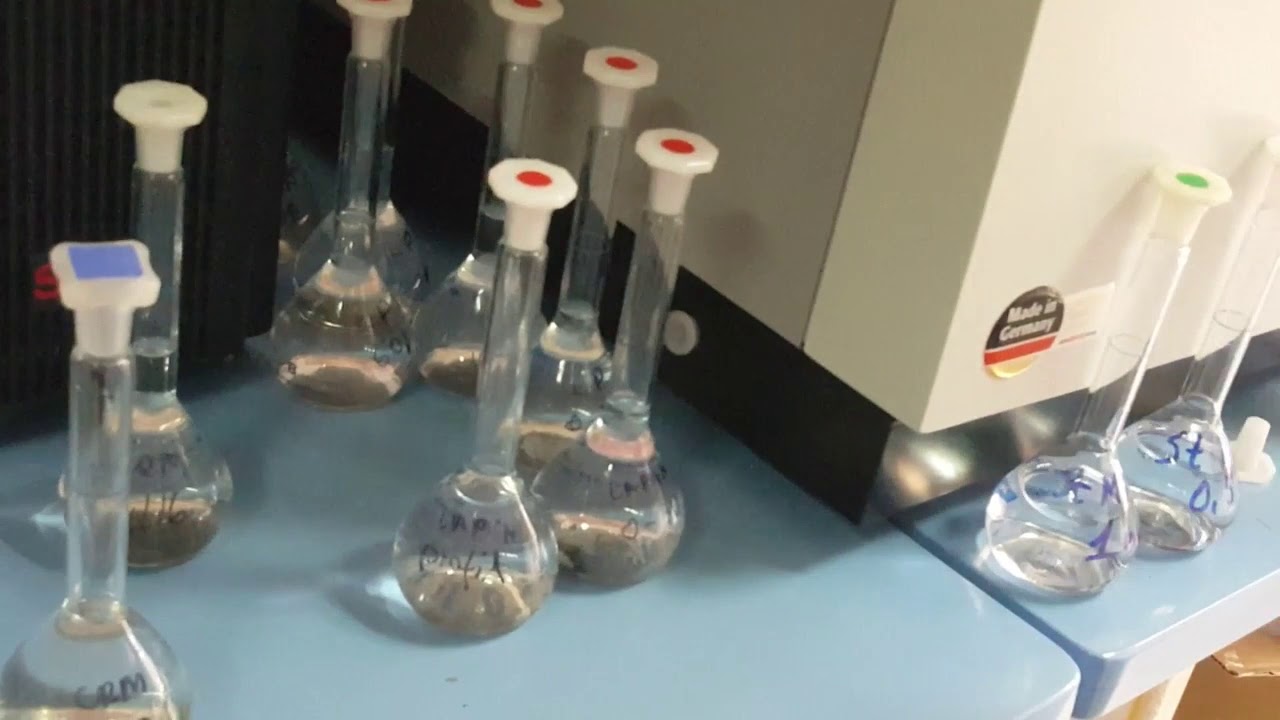 P9-2 Determination of Mn in well water with AAS part 3