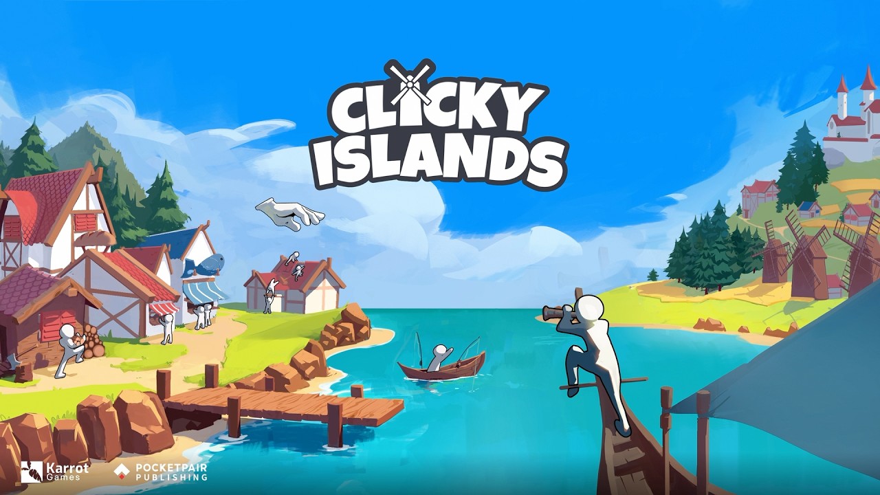 Clicky Islands - Announce Trailer - Pocketpair Publishing