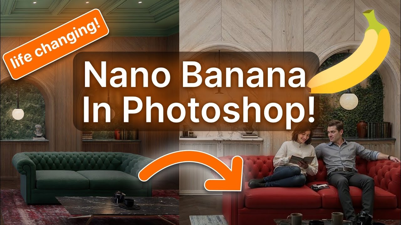 Nano Banana Photoshop Plugin, Better Than Generative Fill!