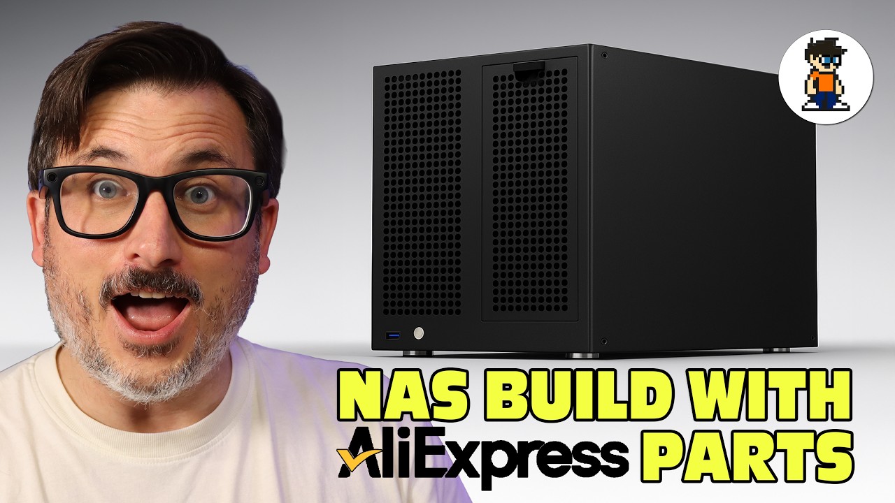 Сборка NAS с использованием компонентов AliExpress для HexOS — сетевое хранилище для моего дома!