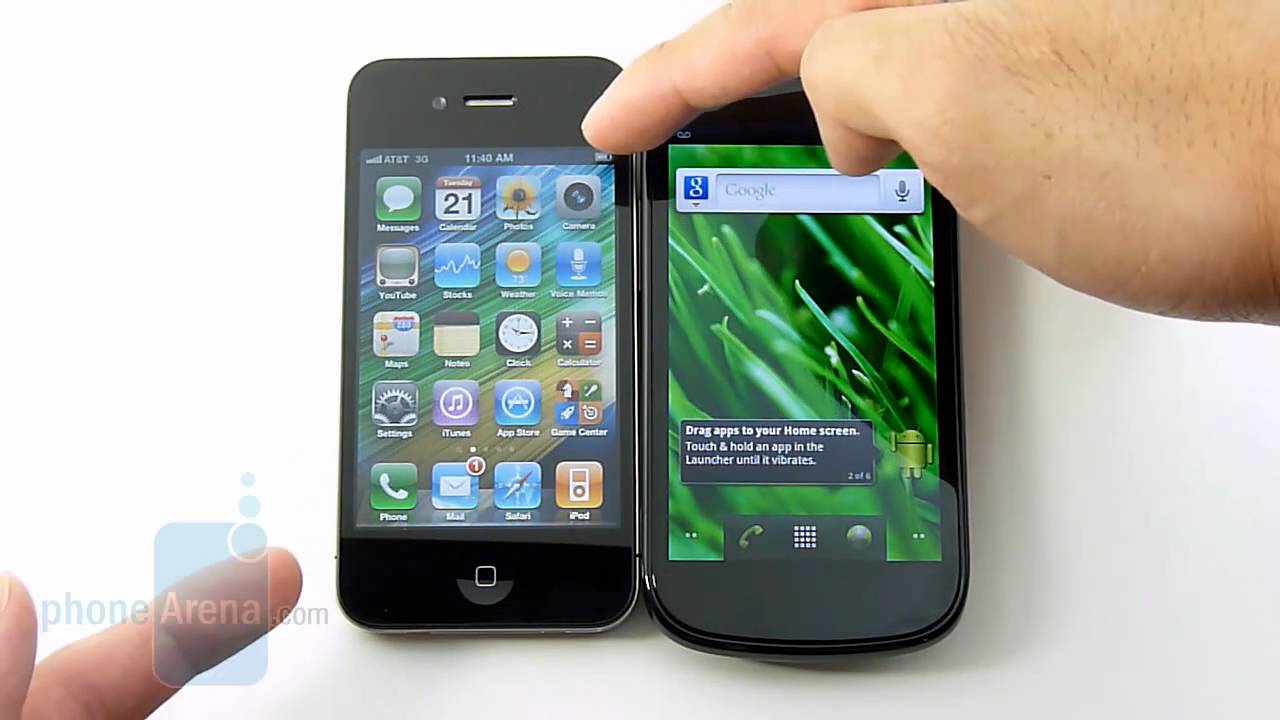 Google Nexus S vs Apple iPhone 4