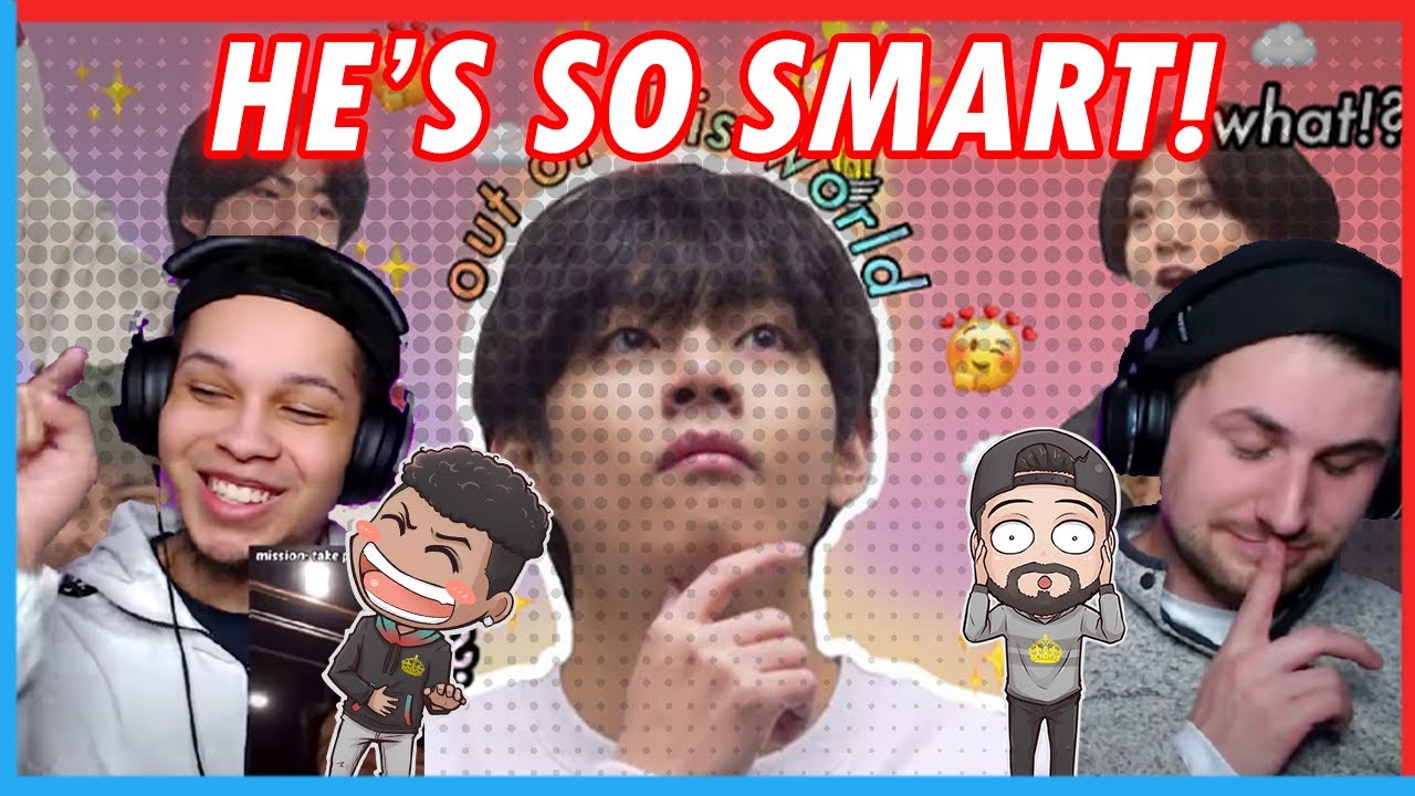 BTS caught off guard by Taehyung's unpredictable mind/skills - REACTION