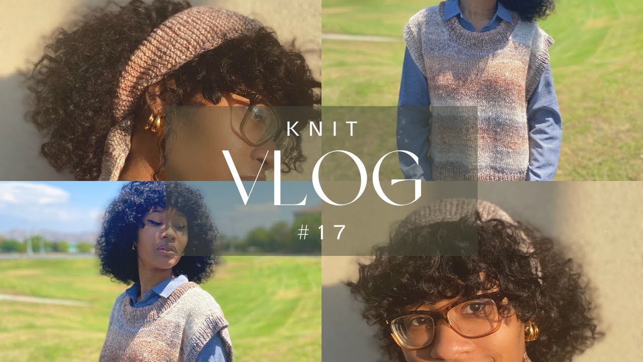 Knitting the Novice Slipover and the Sophie Scarf by Petite Knit | Knit Vlog #17