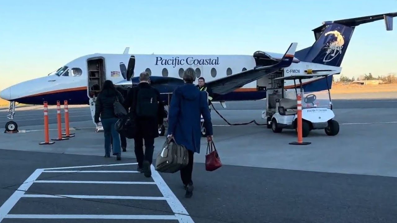Trip Report - Pacific Coastal Beechcraft 1900D from Victoria to Vancouver