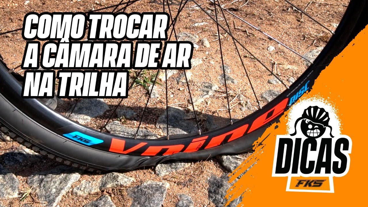 Como trocar a Câmara de Ar da sua Bike - Dicas FKS
