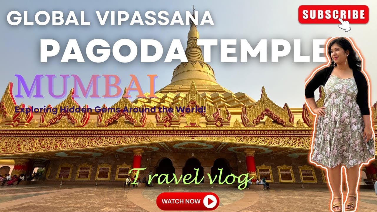 Global Vipassana Pagoda | Complete Tour Guide | world's largest stone dome | Hidden Gem of Mumbai