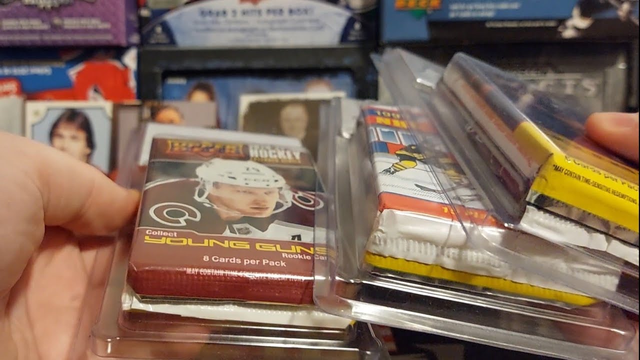 New Hockey Card Packs!! Opening (3) Echo brand hockey card bubble packs