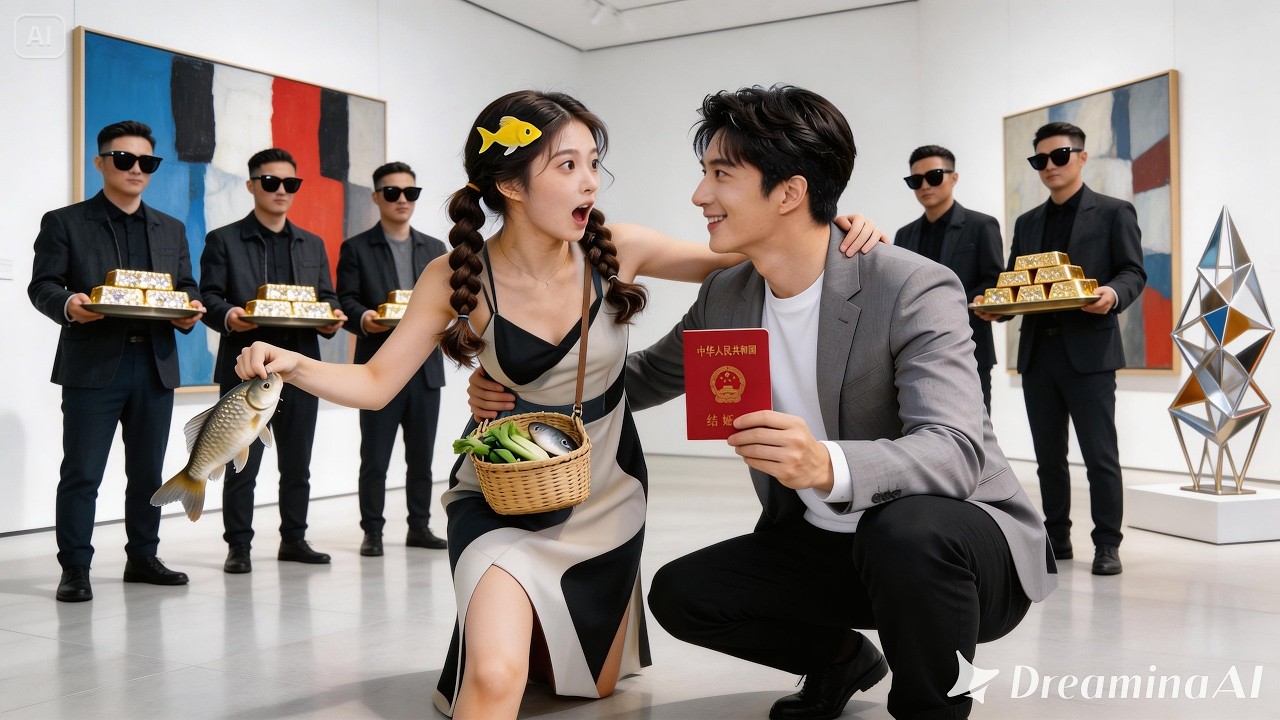 ô Gái Bán Cá Bất Ngờ Được Tổng Tài Điển Trai Quỳ Gối Cầu Hôn Giữa Đám Đông
