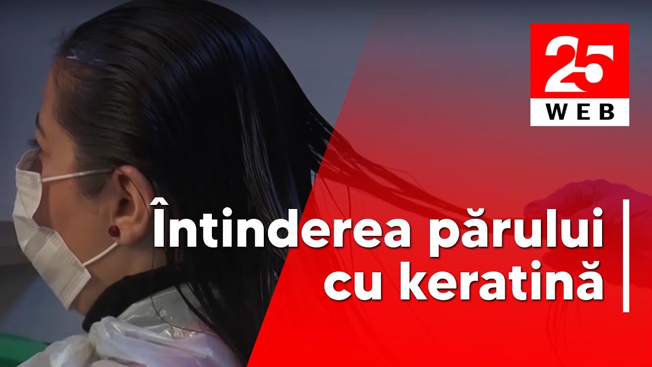 Intinderea parului cu keratina