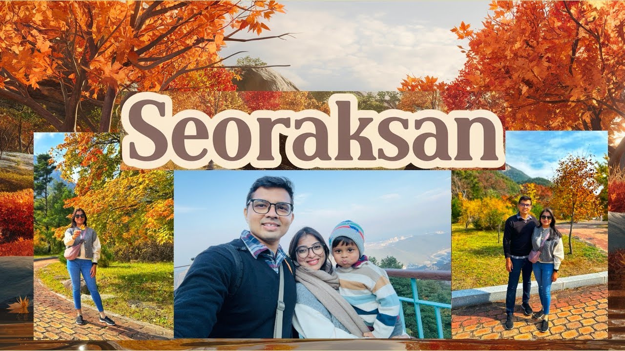 Seoraksan National park 🍁- Autumn Wonderland of Korea🇰🇷 / Sinheungsa Temple/ Day 4/ 4k video