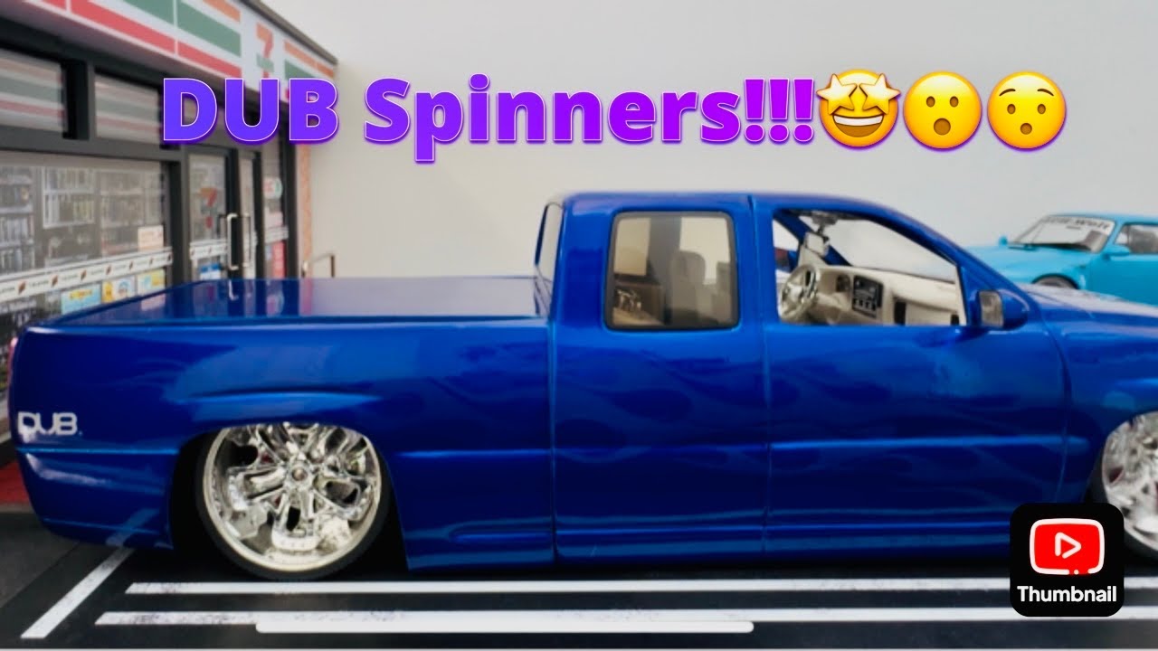 1:18 Jada Toys Dub City Big Ballers Chevy with Spinners #diecastcars #diecastcollection #automobile 