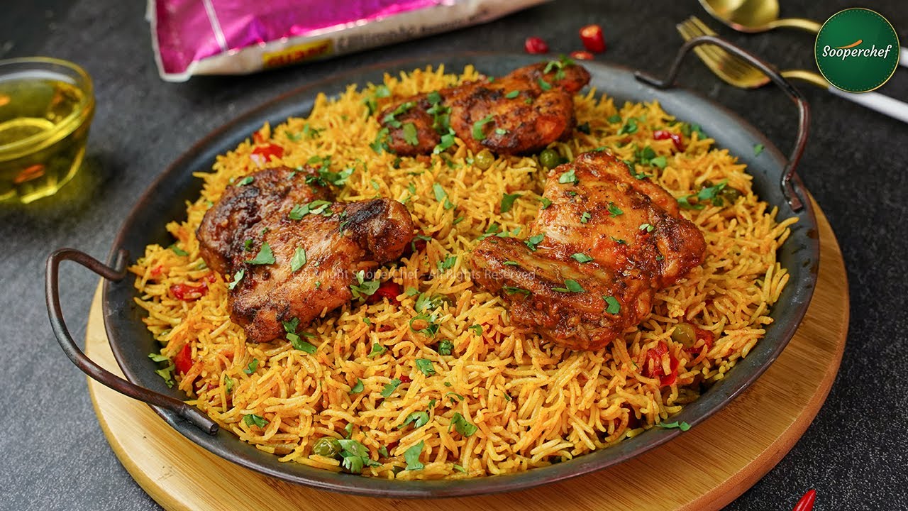 Peri Peri Chicken with Rice Recipe by SooperChef
