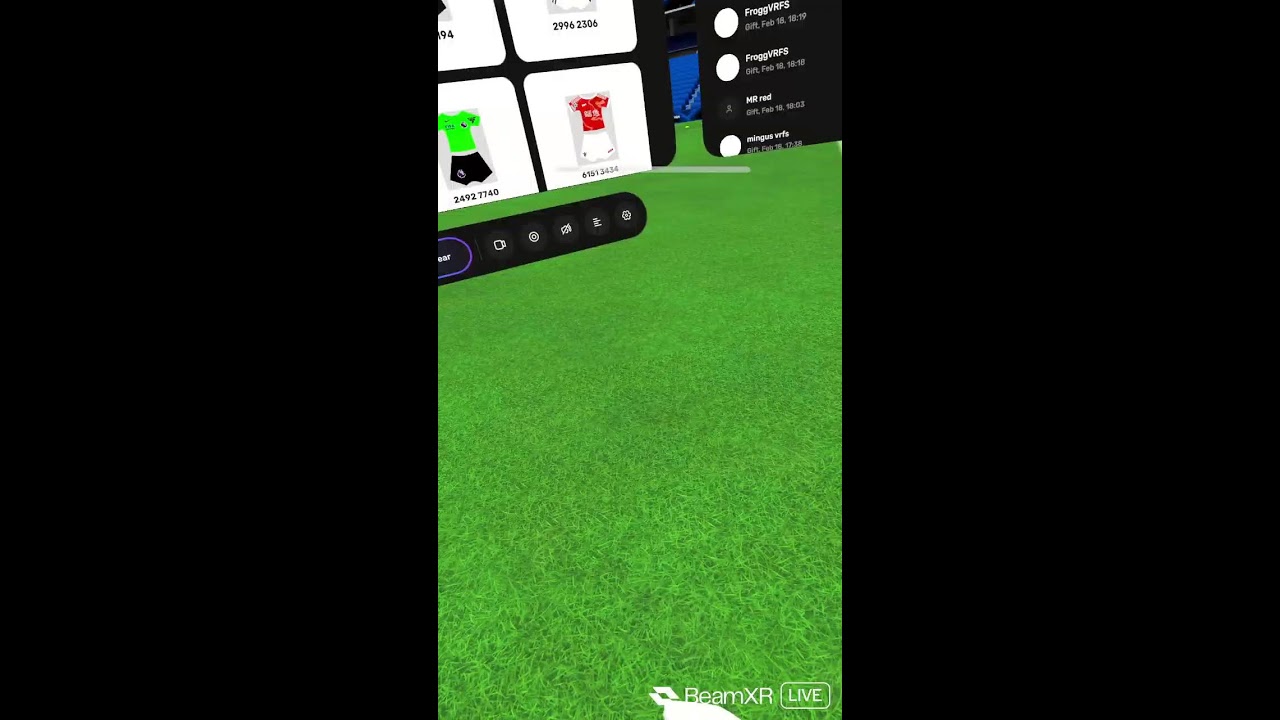 VRFS With Viewers & Scrims! (VR Football Simulator)
