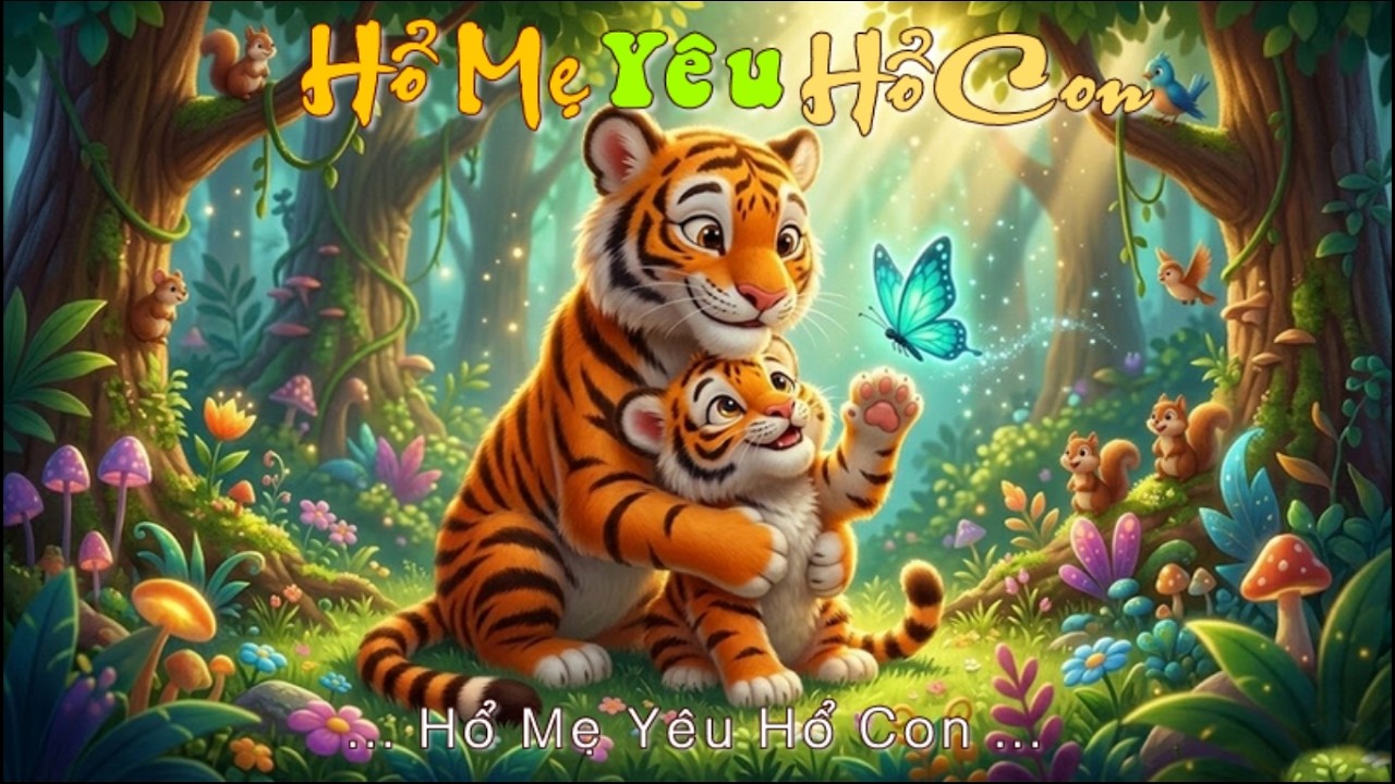 Hổ Mẹ Yêu Hổ Con | Nhạc Thiếu Nhi Vui