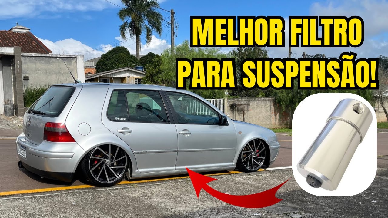 Melhor filtro para suspensão a ar! Elimine vazamentos @DavidMirandaYT