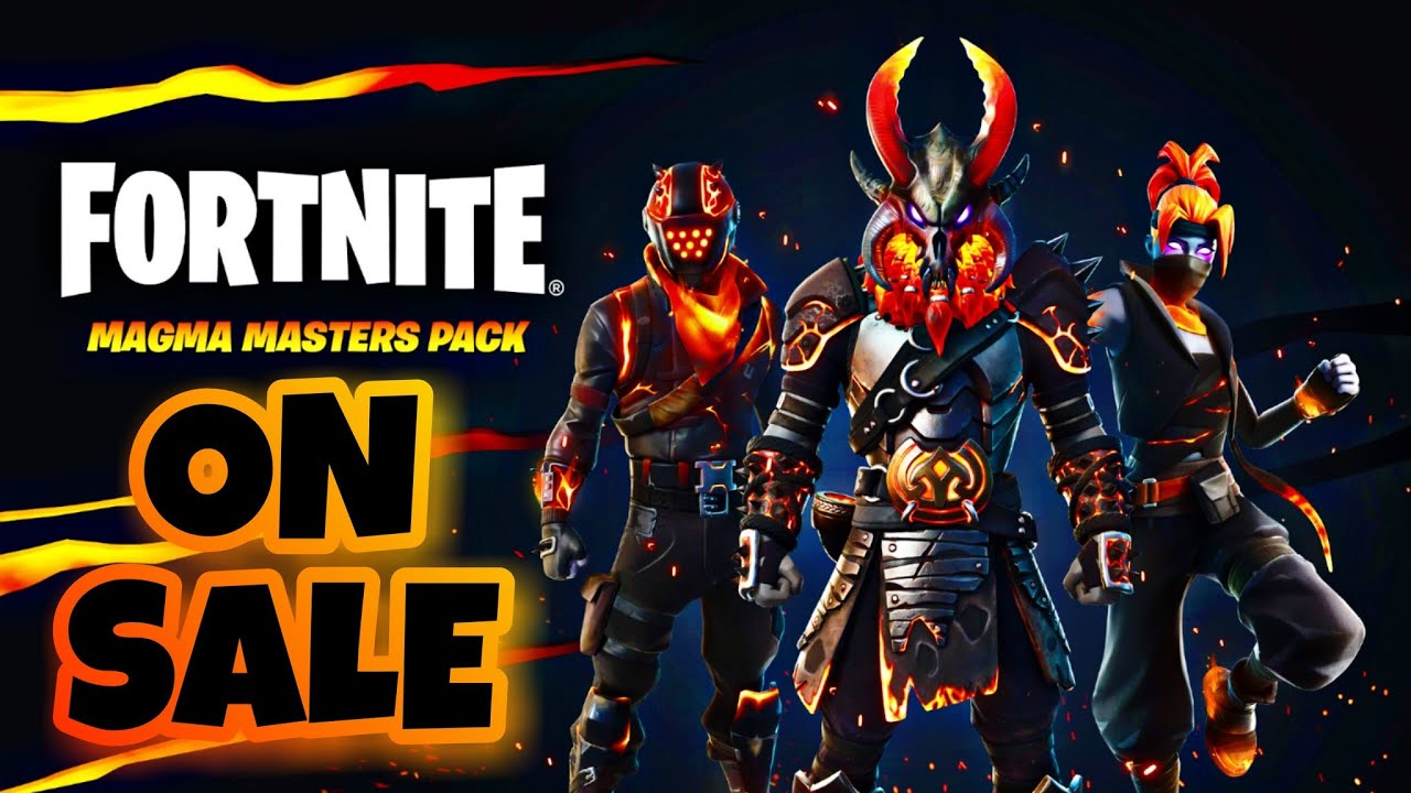 HUGE FORTNITE BLACK FRIDAY SALE - The Magma Masters Pack Is BACK And 50% Off (Fortnite Black Friday)