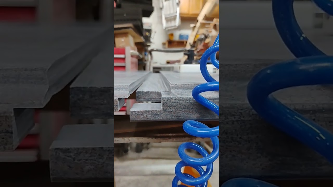 Corian Field Seam  #Corian #Corian Field Seam #Corian Fabrication #FergTV Corian