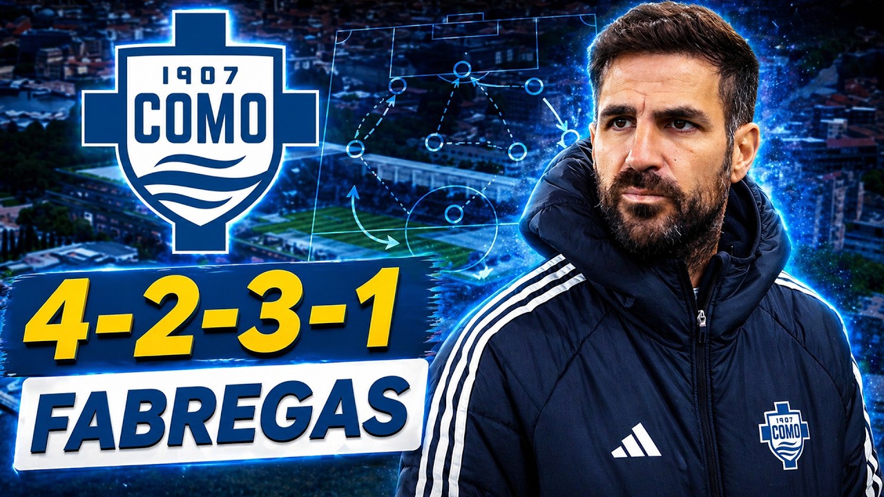 TATTICA 4-2-3-1 DI FABREGAS AL COMO su FM26 – Analisi Completa