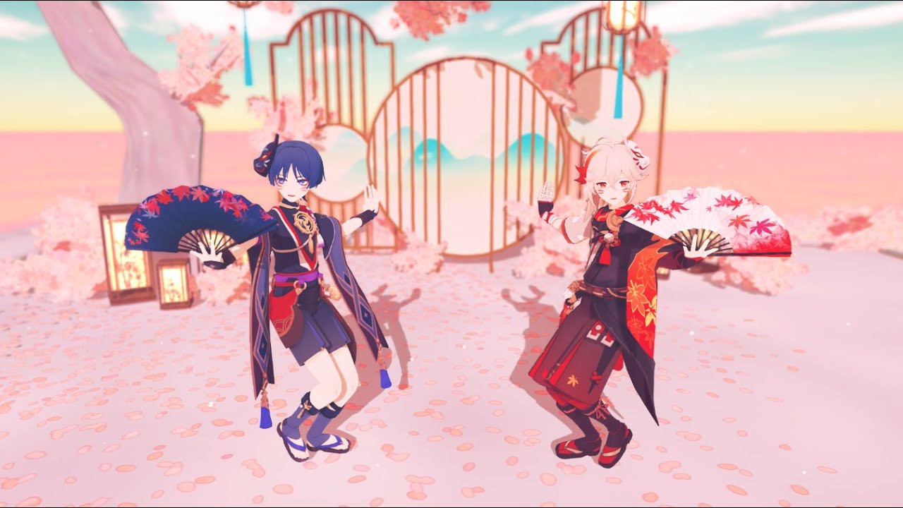 [Genshin Impact MMD]Senbonzakura[kazuscara/Kazuha,Scaramouche]