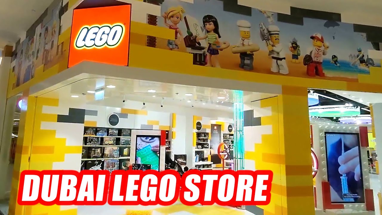Visiting The Dubai Mall LEGO Store with Minifigure Factory!